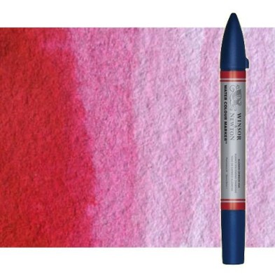 Fine art shop - Watercolor Marker permanent pink Winsor & Newton doble brush point | totenart.com