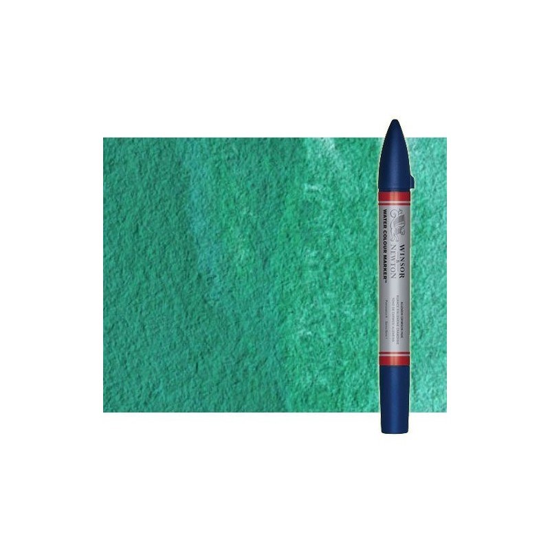 Fine art shop - Watercolor Marker dark hooker green Winsor & Newton doble brush point | totenart.com