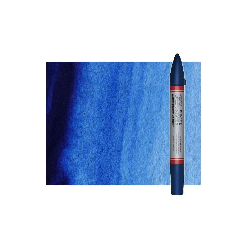 Fine art shop - Watercolor Marker light blue (verde) Winsor & Newton doble brush point | totenart.com