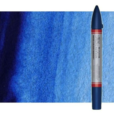 Fine art shop - Watercolor Marker light blue (verde) Winsor & Newton doble brush point | totenart.com