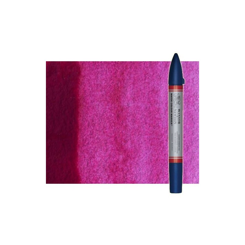 Fine art shop - Watercolor Marker quinacridone magenta Winsor & Newton doble brush point | totenart.com