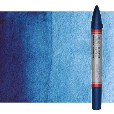 Fine art shop - Watercolor Marker turquoise Winsor & Newton doble brush point | totenart.com