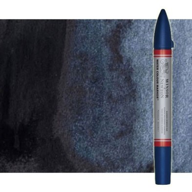 Fine art shop - Watercolor Marker grey payne Winsor & Newton doble brush point | totenart.com