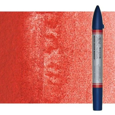 Fine art shop - Watercolor Marker cadmium red hue Winsor & Newton doble brush point | totenart.com