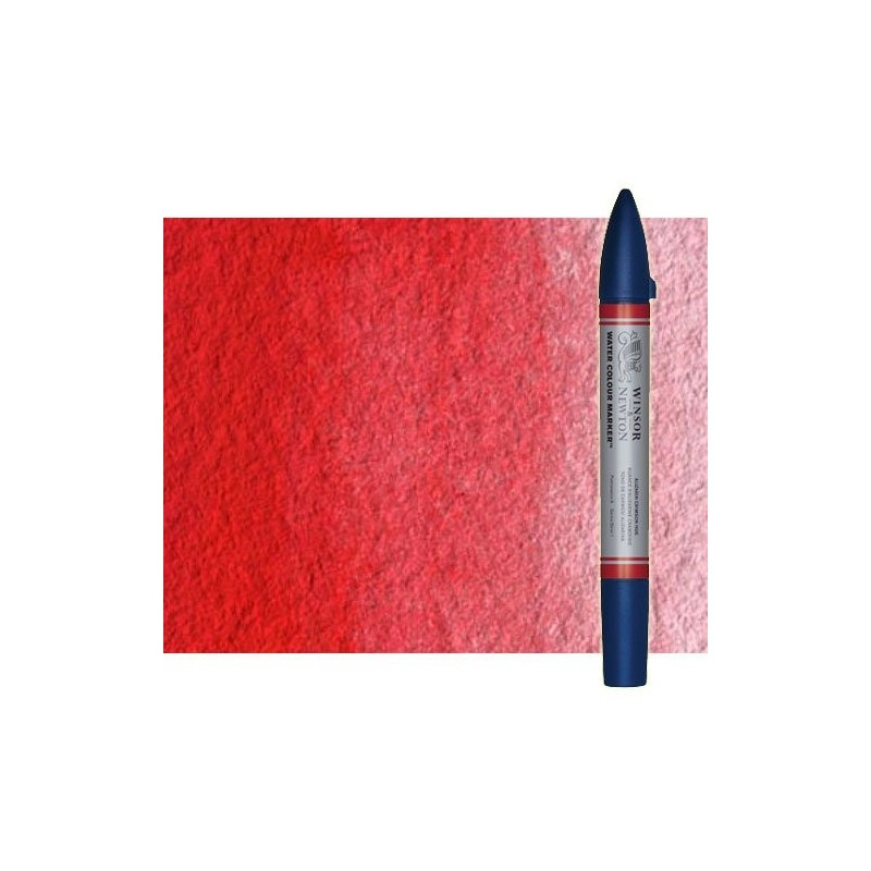 Fine art shop - Watercolor Marker cadmium light red hue Winsor & Newton doble brush point | totenart.com