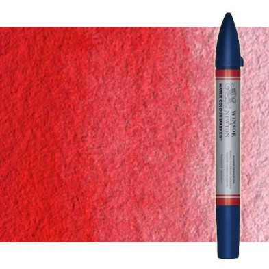 Fine art shop - Watercolor Marker cadmium light red hue Winsor & Newton doble brush point | totenart.com