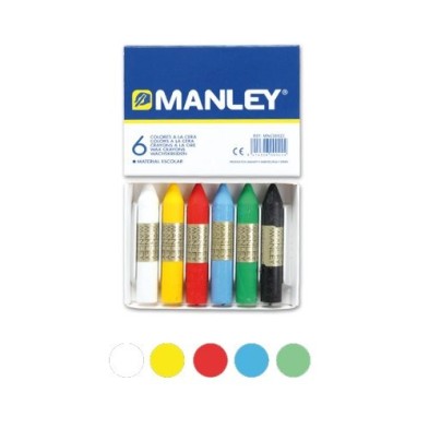 Ceras Manley, 6 colores