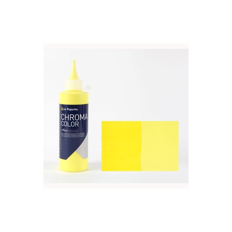 Fine art shop - Acrylic La Pajarita Azo Yellow Limon Chroma Color (200 ml.) | totenart.com