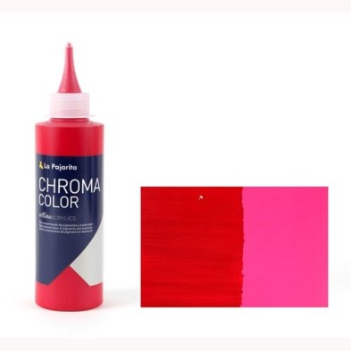 Fine art shop - Acrylic La Pajarita Alizarin Carmine Chroma Color (200 ml.) | totenart.com