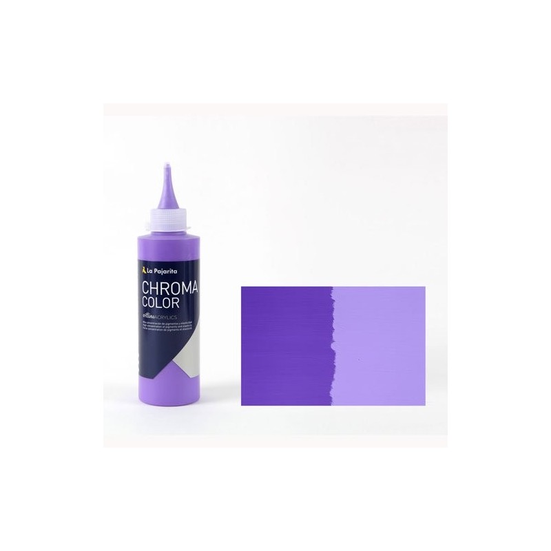 Fine art shop - Acrylic La Pajarita Violet Chroma Color (200 ml.) | totenart.com