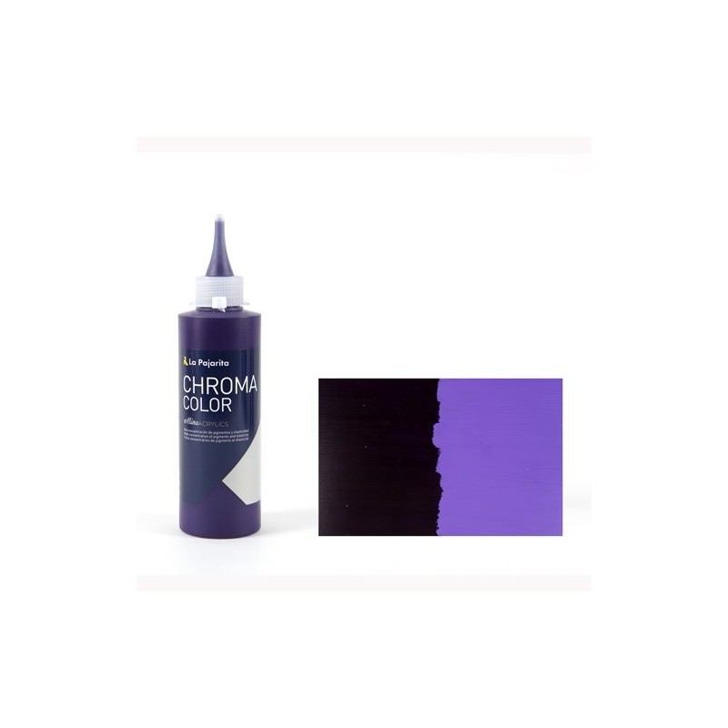 Fine art shop - Acrylic La Pajarita Dioxazine Violet Chroma Color (200 ml.) | totenart.com