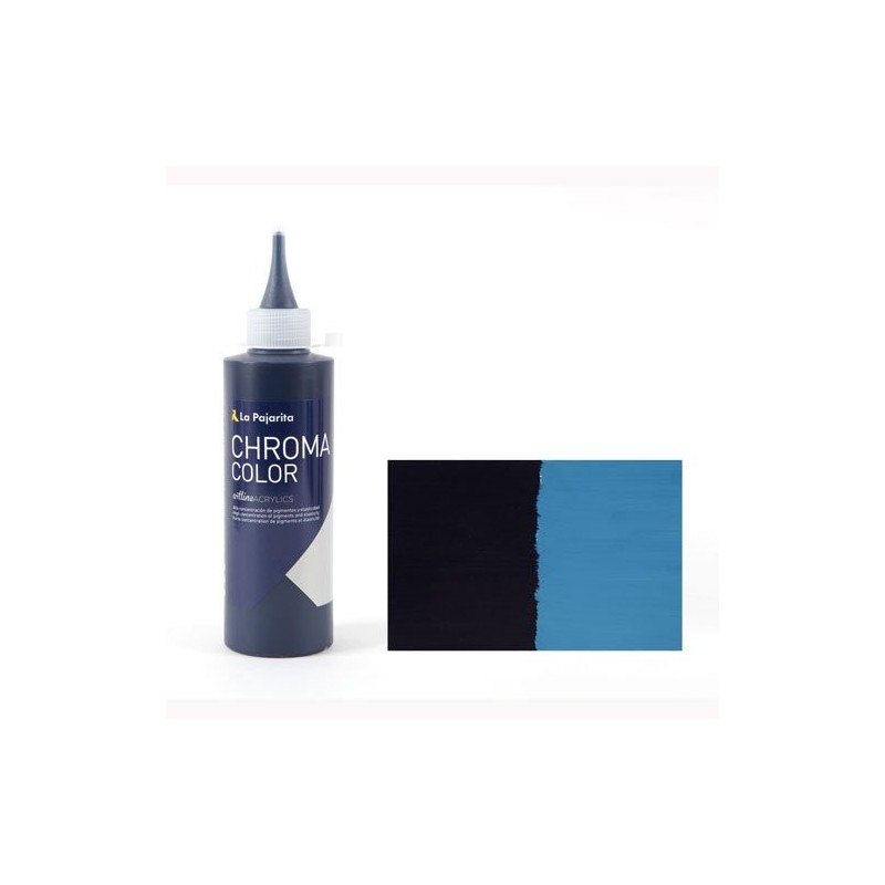 Fine art shop - Acrylic La Pajarita Prussian Blue Chroma Color (200 ml.) | totenart.com