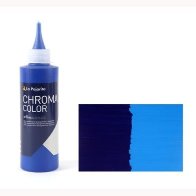 Fine art shop - Acrylic La Pajarita Phtalo Blue Chroma Color (200 ml.) | totenart.com