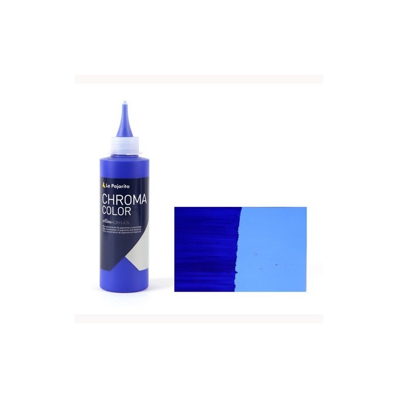 Fine art shop - Acrylic La Pajarita Ultramarine Blue Chroma Color (200 ml.) | totenart.com