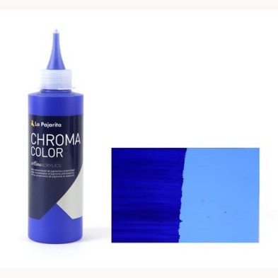 Fine art shop - Acrylic La Pajarita Ultramarine Blue Chroma Color (200 ml.) | totenart.com