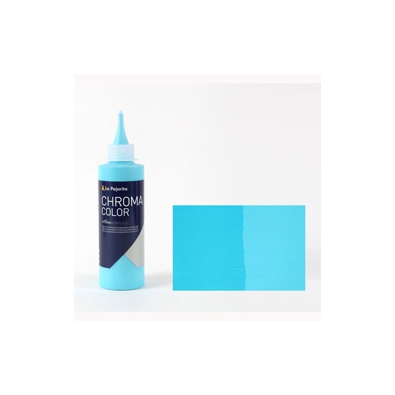 Fine art shop - Acrylic La Pajarita Turquoise Chroma Color (200 ml.)  | totenart.com