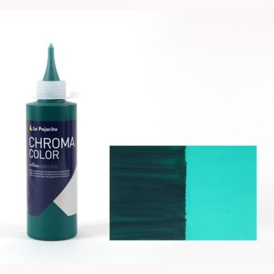 Fine art shop - Acrylic La Pajarita Phthalo Green Chroma Color (200 ml.)  | totenart.com