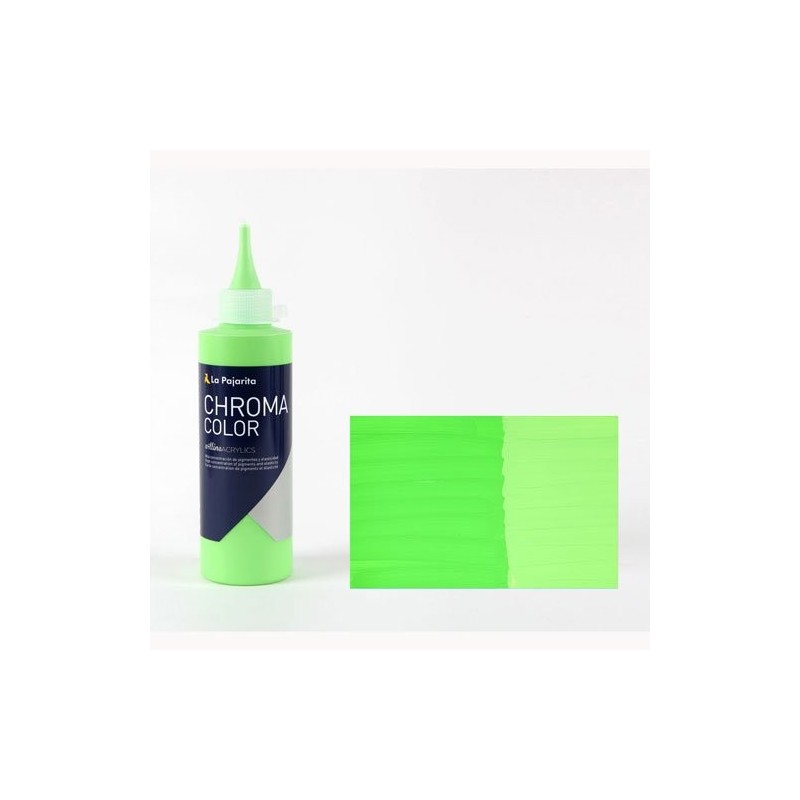 Fine art shop - Acrylic La Pajarita Light Green Chroma Color (200 ml.)  | totenart.com