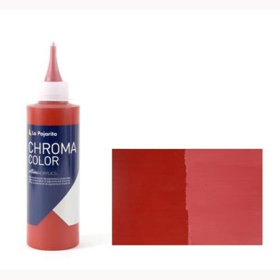 Fine art shop - Acrylic La Pajarita Iron Oxide Red Chroma Color (200 ml.)  | totenart.com