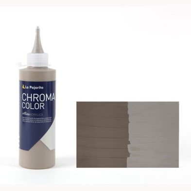 Fine art shop - Acrylic La Pajarita Dark Grey Chroma Color (200 ml.)  | totenart.com