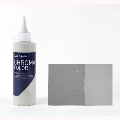 Fine art shop - Acrylic La Pajarita Medium Grey Chroma Color (200 ml.)  | totenart.com