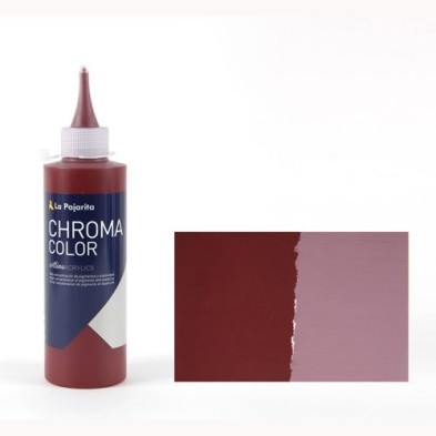 Fine art shop - Acrylic La Pajarita Burnt Siena Chroma Color (200 ml.)  | totenart.com