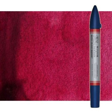 Fine art shop - Watercolor Marker crimson alizarin hue Winsor & Newton doble brush point | totenart.com
