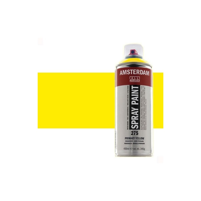 Fine art shop - Acrylic Spray Reflex Yellow 256 Amsterdam 400 ml. | totenart.com
