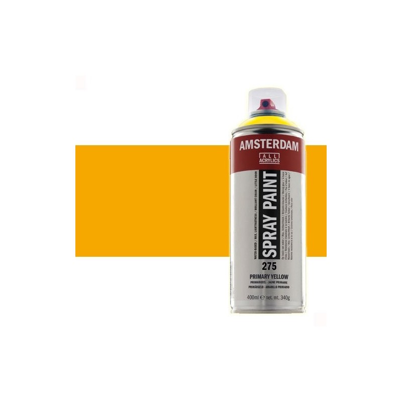 Fine art shop - Acrylic Spray Dark Azo Yellow 270 Amsterdam 400 ml. | totenart.com