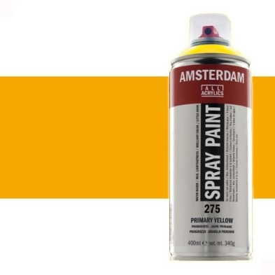 Fine art shop - Acrylic Spray Dark Azo Yellow 270 Amsterdam 400 ml. | totenart.com