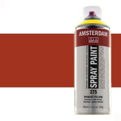 Fine art shop - Acrylic spray Dark Sienna 411 Amsterdam 400 ml. | totenart.com