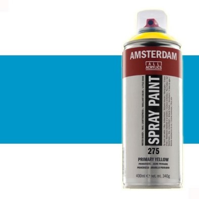 Fine art shop - Acrylic spray Primary Cyan Blue 572 Amsterdam 400 ml. | totenart.com