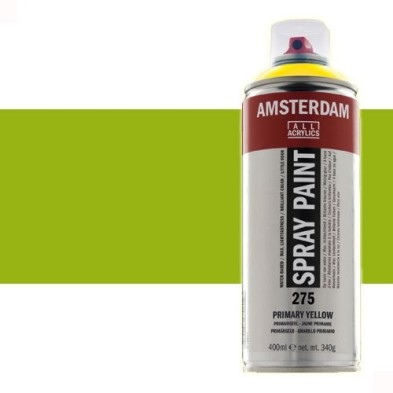 Fine art shop - Acrylic spray Yellow Green 617 Amsterdam 400 ml. | totenart.com