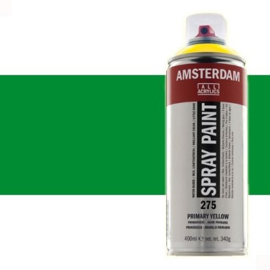 Fine art shop - Acrylic spray Light Permanent Green 618 Amsterdam 400 ml. | totenart.com