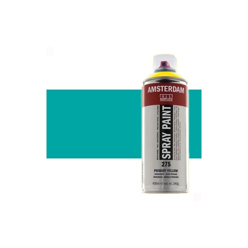 Fine art shop - Acrylic spray Turquoise Green 661 Amsterdam 400 ml. | totenart.com