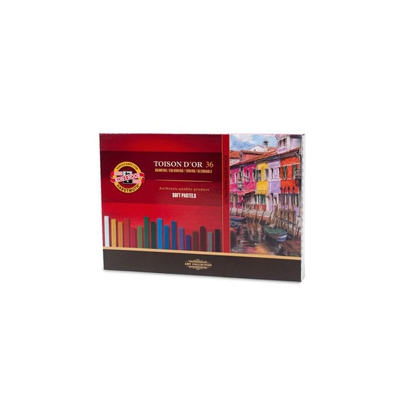  Fine art shop - Bars Case Pastel Toison d\'Or, Koh-i-Noor (36 colors) | totenart.com