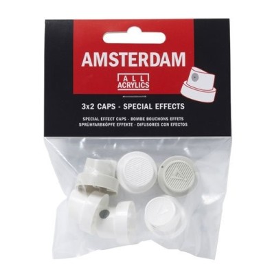 Fine art shop - Spray Paint Caps Special Effects Amsterdam, pack 6 units | totenart.com
