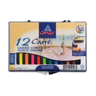 Fine art shop - Box Carres Conte 12 Lanscape set | totenart.com