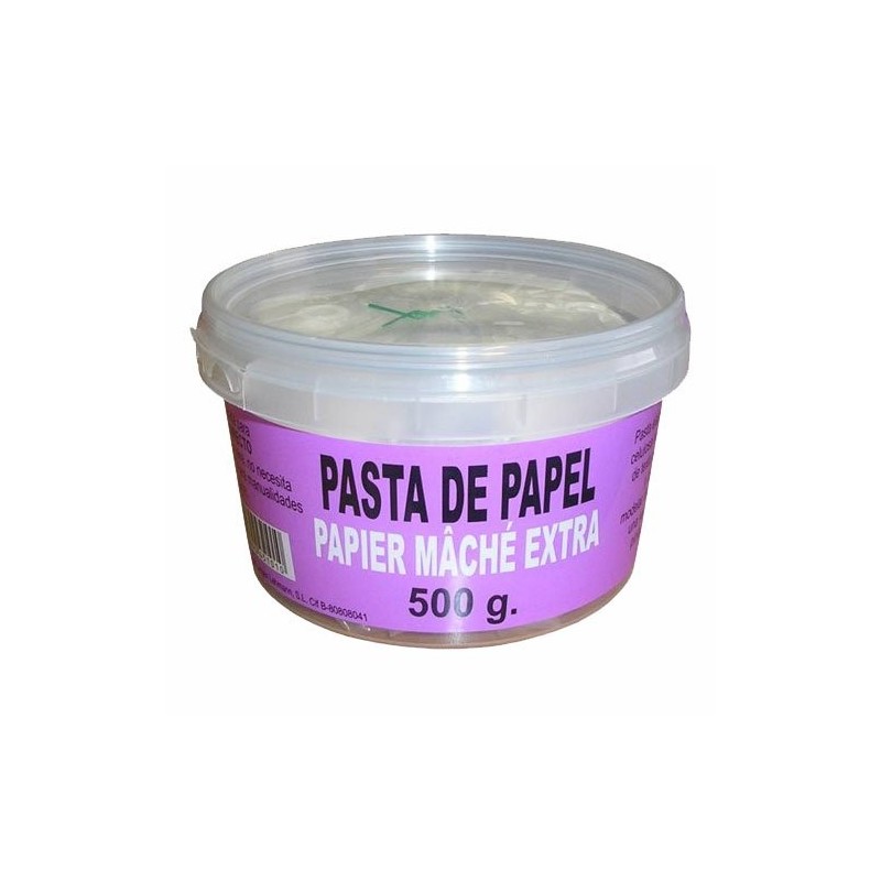 Material Bellas Artes - Pintura - Pasta de papel extra, 500 gr. | totenart.com