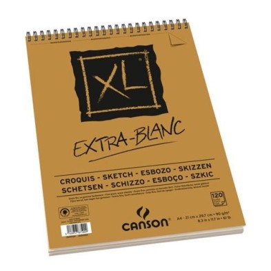  Fine art shop - Sketch Canson XL extra white (Block), 120h., 90 gr., A3 | totenart.com