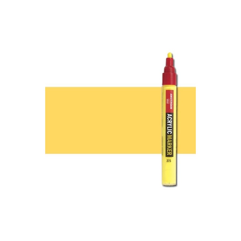Fine art shop - Acrylic Marker Amsterdam titanium dark naples yellow 223 (4 mm.) | totenart.com