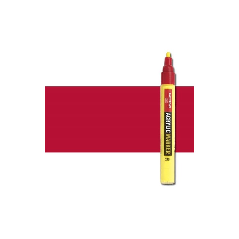 Fine art shop - Acrylic Marker Amsterdam color crimson 318 (4 mm.) | totenart.com