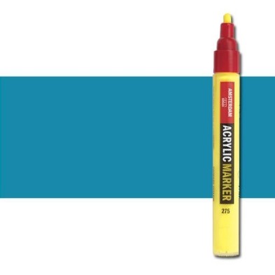 Fine art shop - Acrylic Marker Amsterdam color Royal Blue 517 (4 mm.) | totenart.com