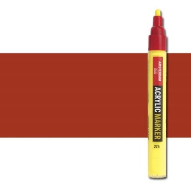 Fine art shop - Acrylic Marker Amsterdam color burnt sienna 411 (4 mm.) | totenart.com