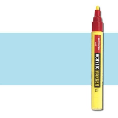 Fine art shop - Acrylic Marker Amsterdam color Light Blue 551 (4 mm.) | totenart.com