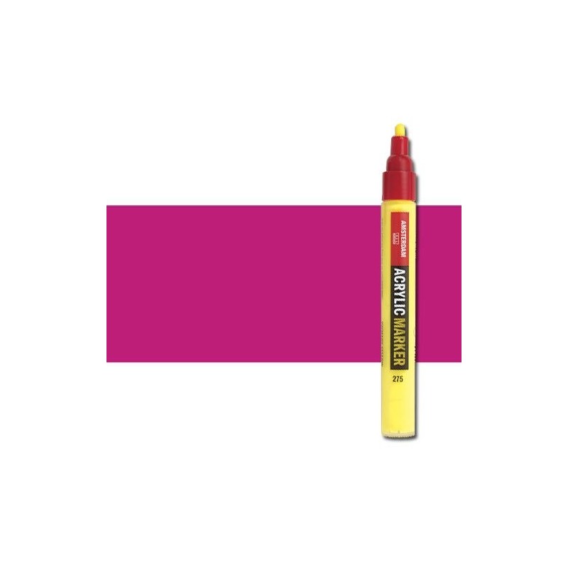 Fine art shop - Acrylic Marker Amsterdam color Permanent Light Red Violet 577 (4 mm.) | totenart.com