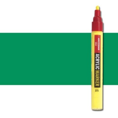 Fine art shop - Acrylic Marker Amsterdam color Veron. Green 615 (4 mm.) | totenart.com