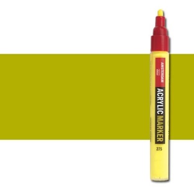 Fine art shop - Acrylic Marker Amsterdam color Olive Light Green 621 (4 mm.) | totenart.com