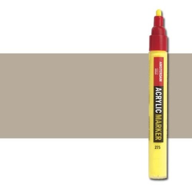 Fine art shop - Acrylic Marker Amsterdam color Warm Grey 718 (4 mm.) | totenart.com