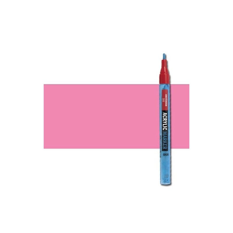 Fine art shop - Acrylic Marker Amsterdam color Quinacridone Light Pink 385 (2 mm.) | totenart.com